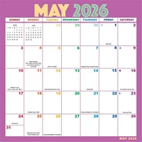 Rainbow Magic Grip 2025-2026 Mini Calendar