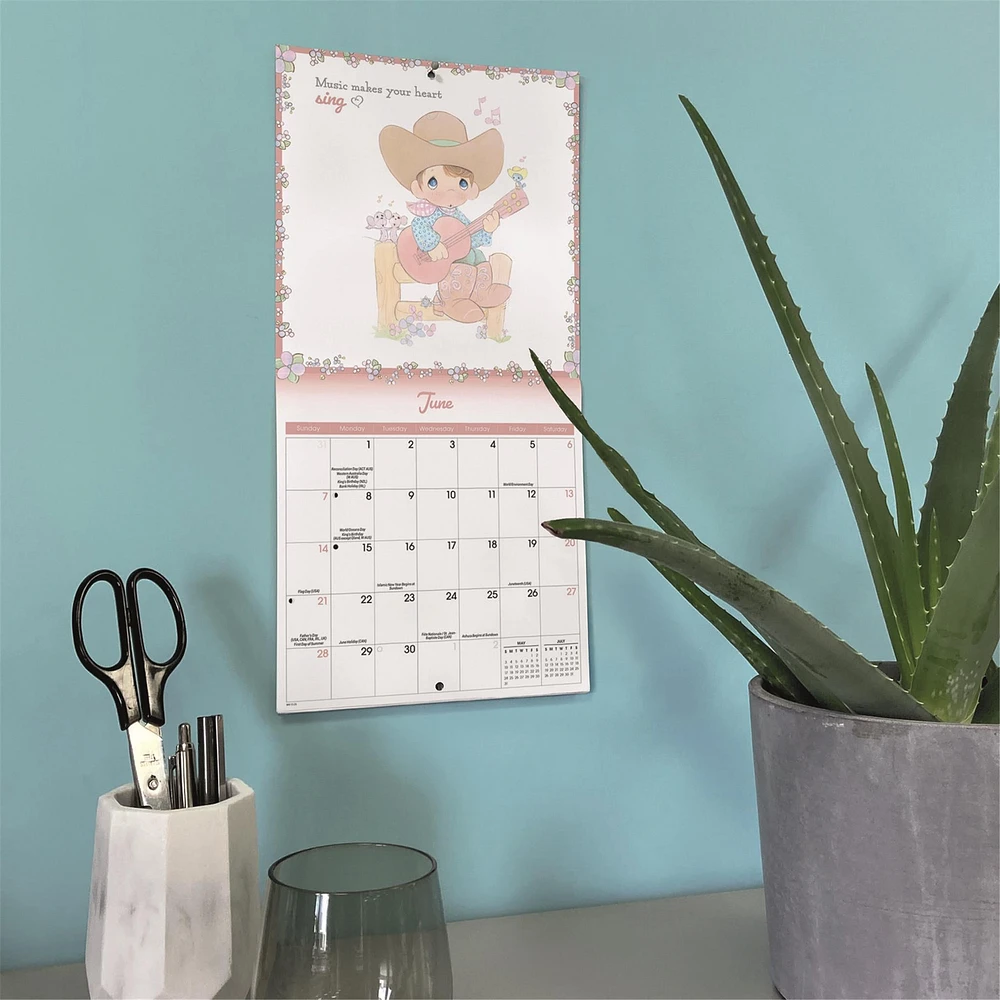 Precious Moments 2026 Mini Calendar