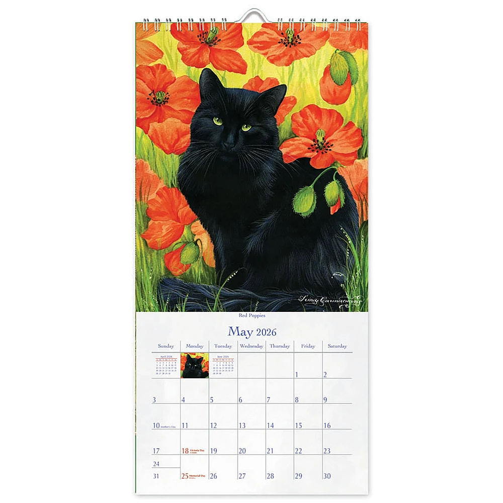 Cat's Meow 2026 Slim Calendar - Online Exclusive