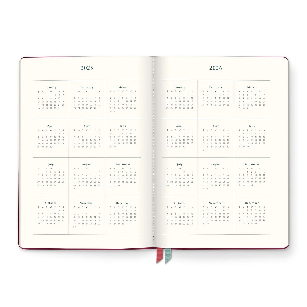 Age of Romance Clara Clothbound 2026 Engagement Calendar