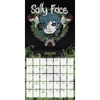 Sally Face 2026 Wall Calendar