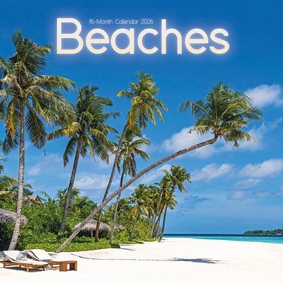 Beaches 2026 Wall Calendar