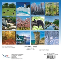 Ontario Bilingual 2026 Mini Calendar