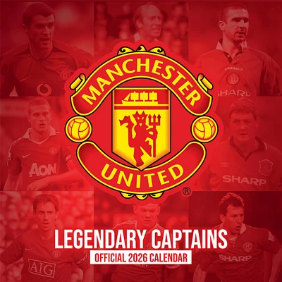 Manchester United 2026 Wall Calendar