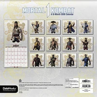Mortal Kombat 2026 Wall Calendar - Online Exclusive