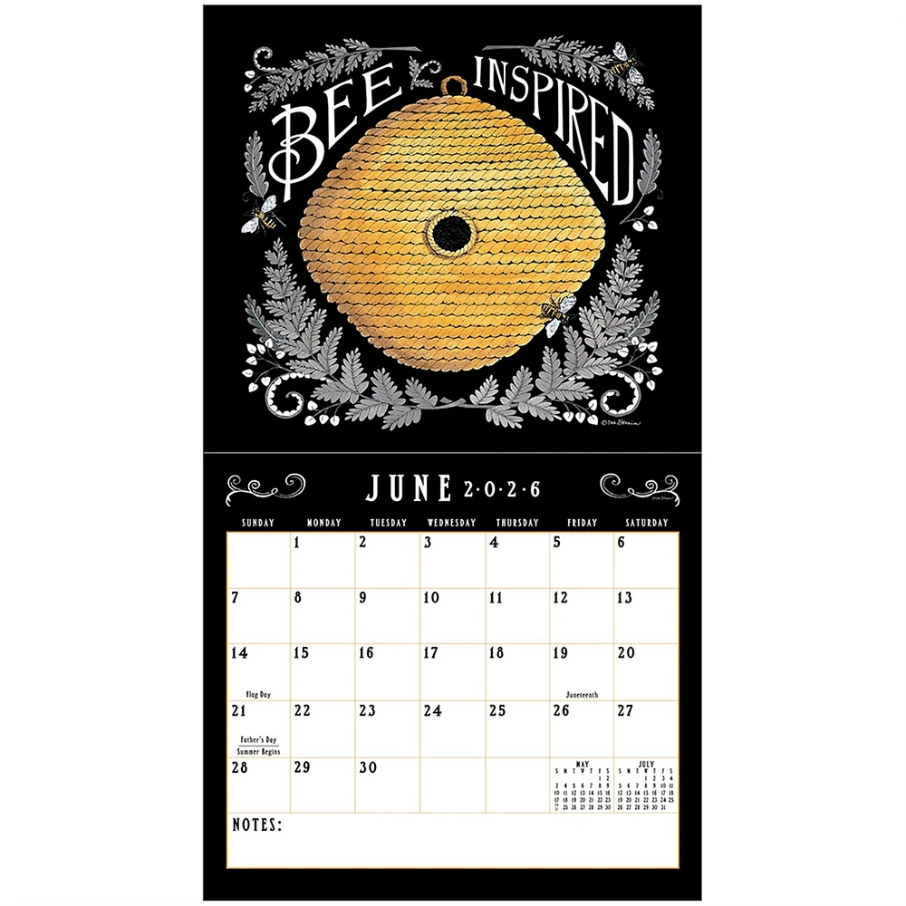 Beeutiful Life 2026 Deluxe Wall Calendar - Online Exclusive