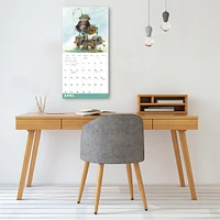 Gary Patterson Gone Fishing 2026 Wall Calendar