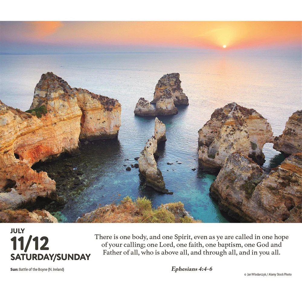 Bible Verses 2026 Box Calendar