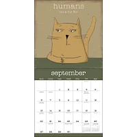 Year Of Snarky Cats 2026 Wall Calendar