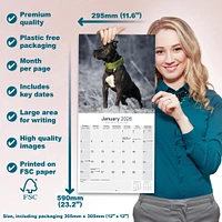 American Staffordshire Terrier 2026 Wall Calendar - Online Exclusive