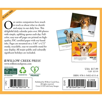 What Dogs Teach Us Box 2025 Calendar