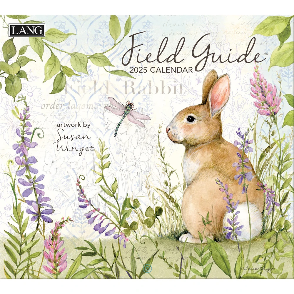 Field Guide Wall 2025 Calendar