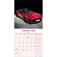 Aston Martin 2026 Wall Calendar - Online Exclusive