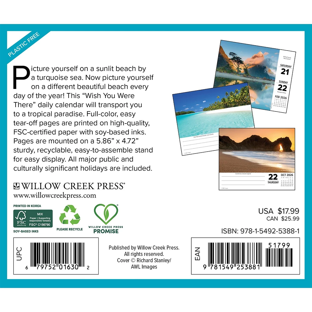 Ah The Beach 2026 Box Calendar - Online Exclusive