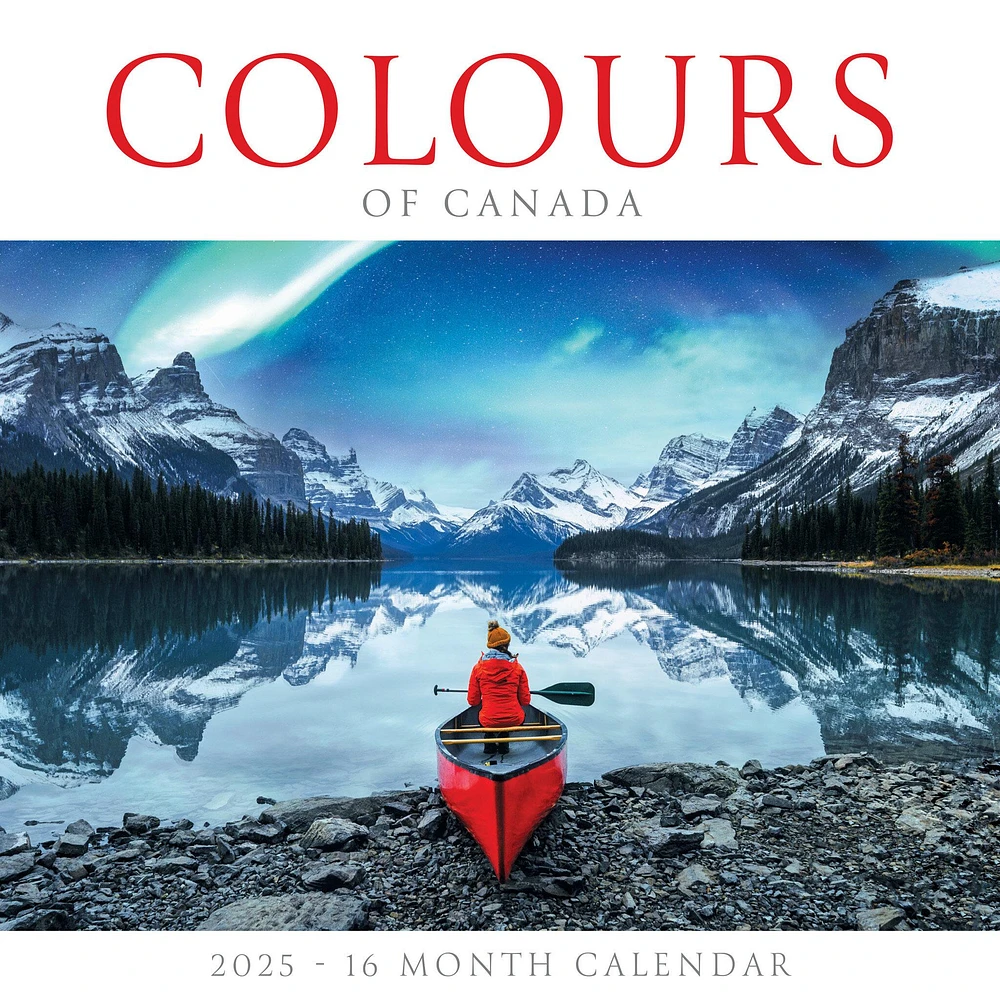 Colours Of Canada Medium Mini 2025 Calendar