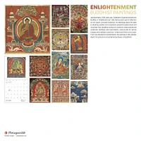 Enlightenment Buddhist Paintings 2026 Wall Calendar - Online Exclusive