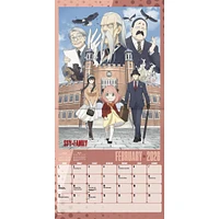 Spy X Family 2026 Wall Calendar