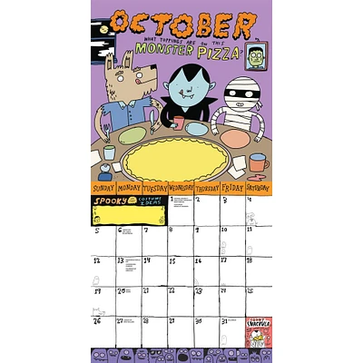 Kids Awesome Activity Wall 2025 Calendar