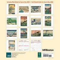 Japanese Woodblocks Mfa Boston Wall  2026 Calendar