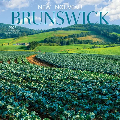 New Brunswick Wall 2025 Calendar