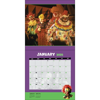 Killer Klowns From Outer Space Wall 2025 Calendar - Online Exclusive