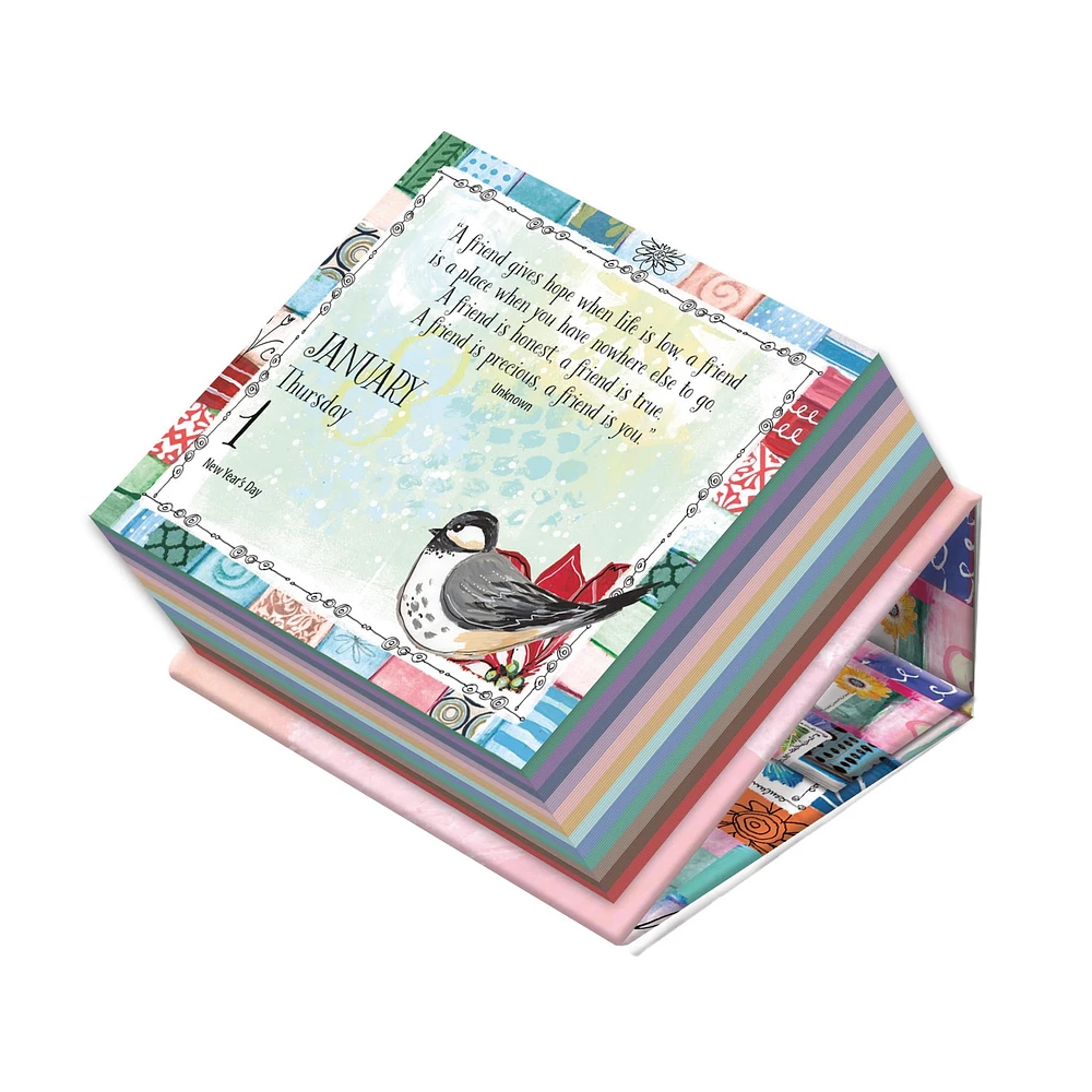 For A Dear Friend 2026 Small Box Calendar