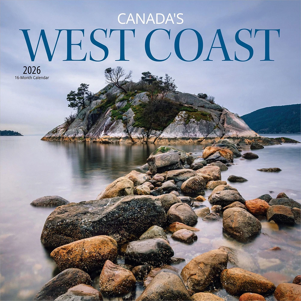 Canadas West Coast 2026 Wall Calendar - Online Exclusive