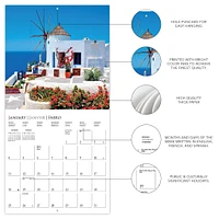 Greek Isles 2026 Wall Calendar - Online Exclusive