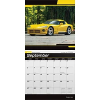 Dodge Viper 2026 Wall Calendar