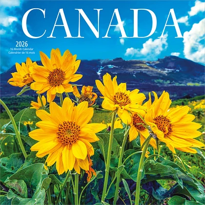 Canada 2026 Wall Calendar - Online Exclusive