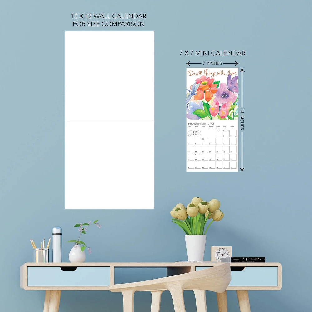 Live Love Laugh 2026 Mini Calendar