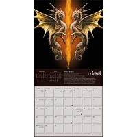 Anne Stokes: Dragon Legends Of The World 2026 Mini Calendar