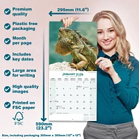 Lizards 2026 Wall Calendar
