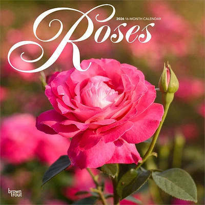Roses 2026 Wall Calendar - Online Exclusive