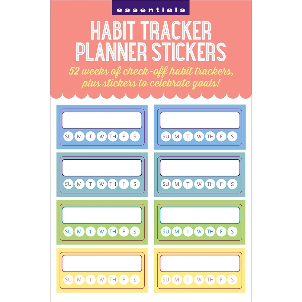 Habit Tracker Planner Stickers