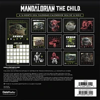 Star Wars Mandalorian Grogu Bilingual 2026 Mini Calendar