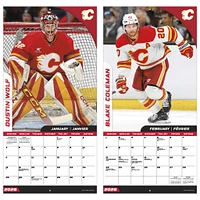 NHL Calgary Flames Bilingual 2026 Wall Calendar