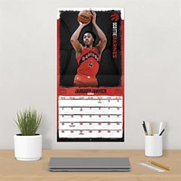 NBA Toronto Raptors Bilingual 2026 Wall Calendar