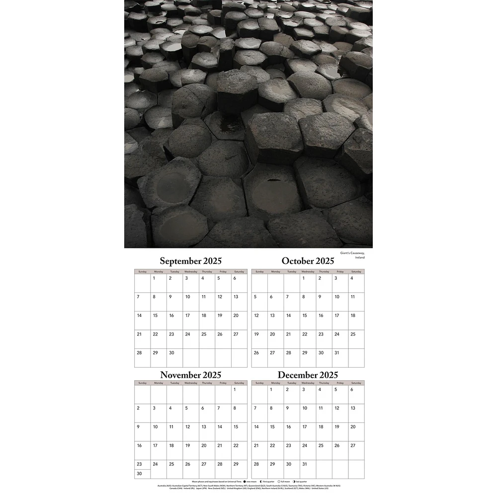 Natures Wonders Mini  2026 Calendar