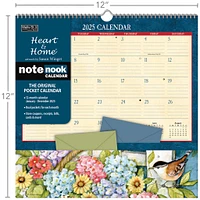 Heart And Home Note Nook Wall 2025 Calendar