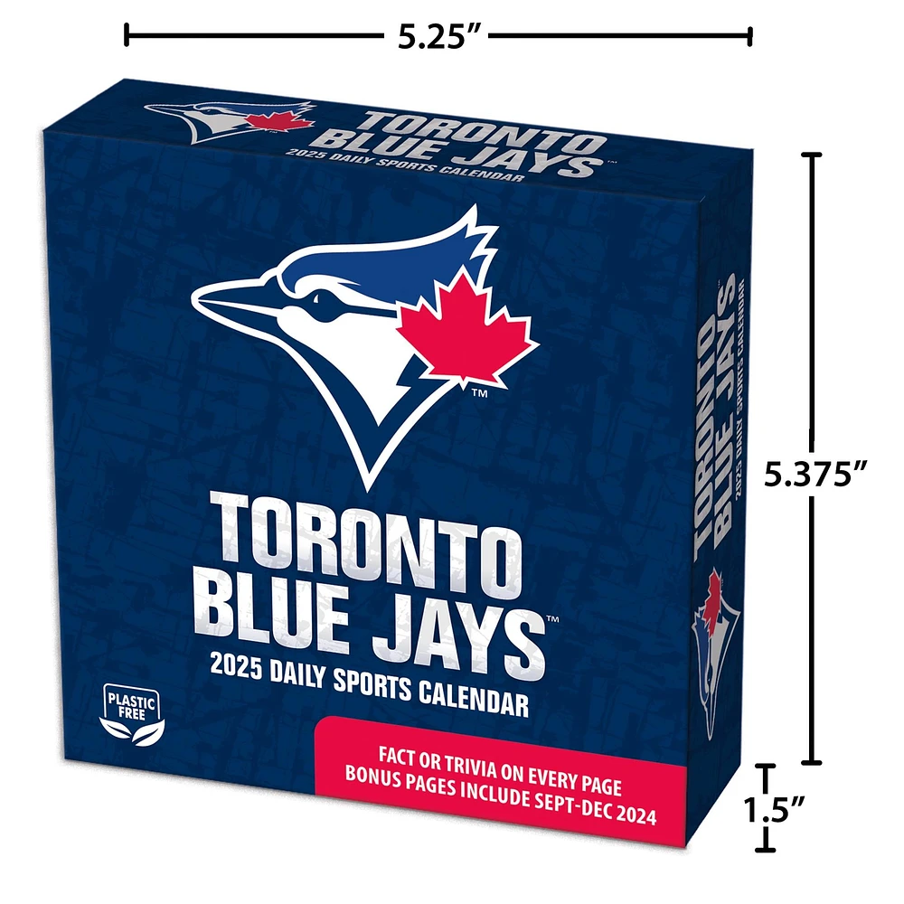 MLB Toronto Blue Jays Box 2025 Calendar