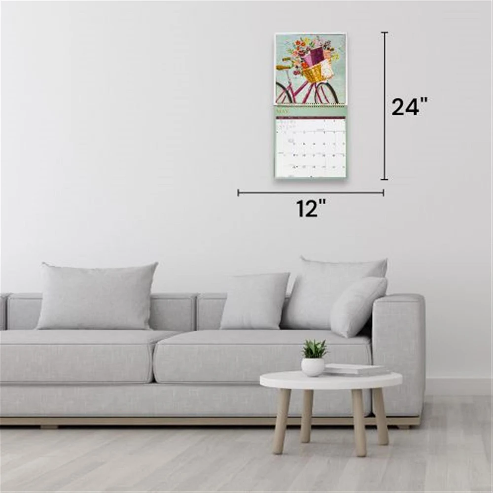 Book Lovers Wall 2025 Calendar