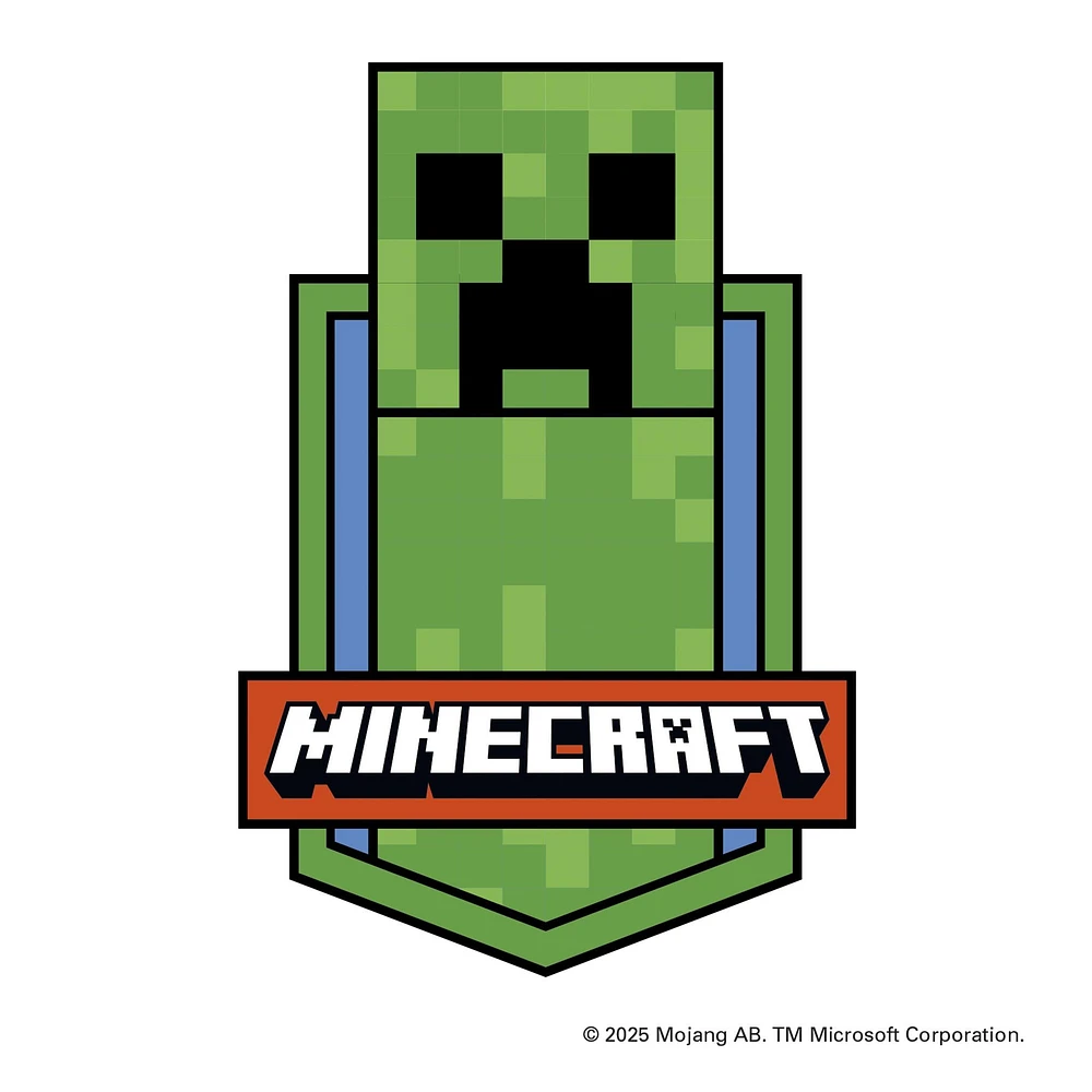 Minecraft Exclusive with Decal 2026 Deluxe Wall Calendar