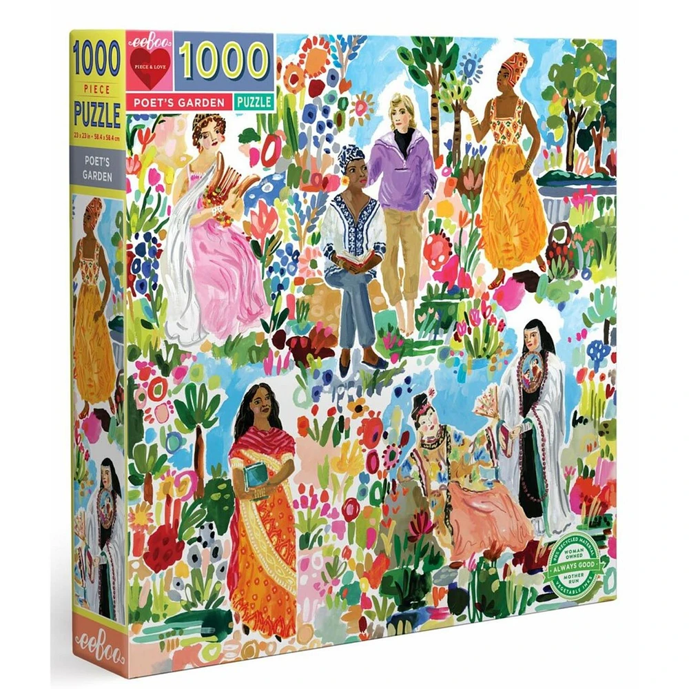 Poets Garden 1000 Piece Puzzle - FINAL SALE