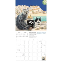Ivory Cats 2026 Mini Calendar - Online Exclusive