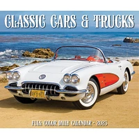 Classic Cars And Trucks Box 2025 Calendar