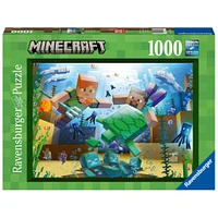 Minecraft Mosaic 1000 Piece Puzzle