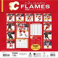 NHL Calgary Flames 2026 Wall Calendar - Online Exclusive