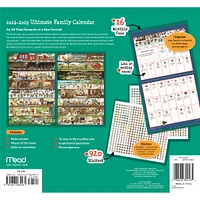 Motherword Tabbed English Wall 2025 Calendar