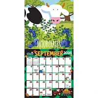 Cows Creamery 2026 Wall Calendar